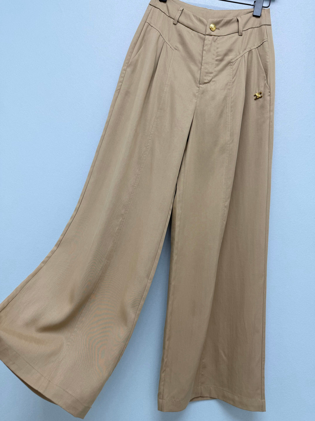 CELINE 26S HIGH-WAIST WIDE-LEG PANTS 401