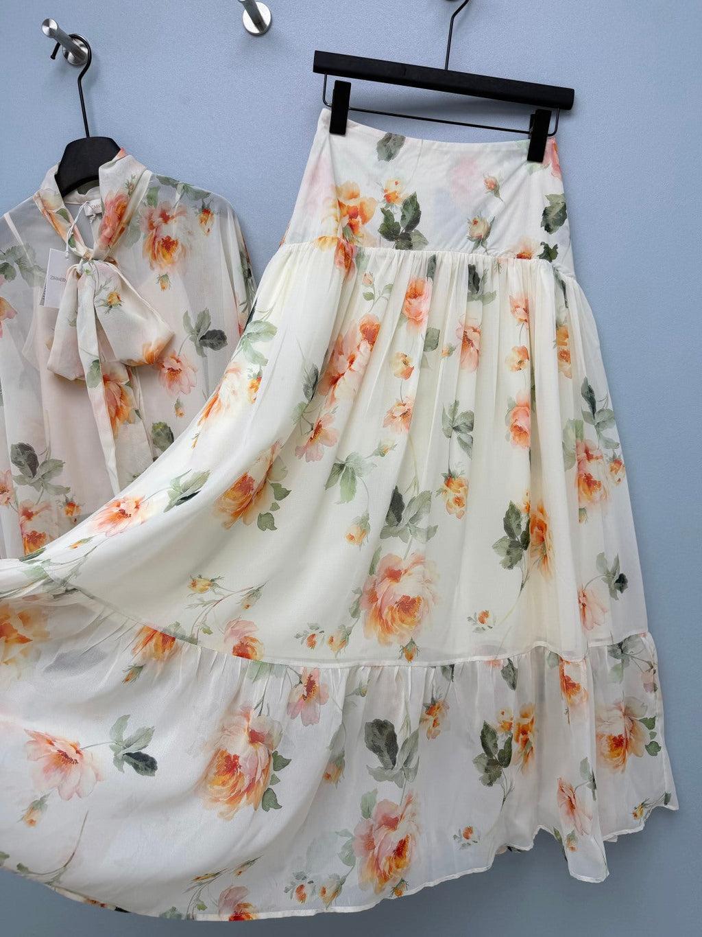 ZIMMERMANN 26S TOP AND SKIRT SET 315418