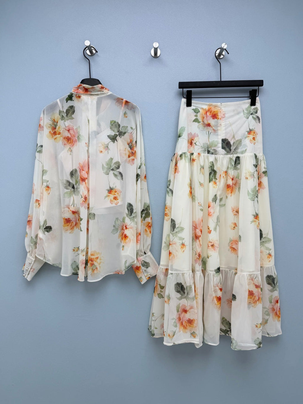 ZIMMERMANN 26S TOP AND SKIRT SET 315418