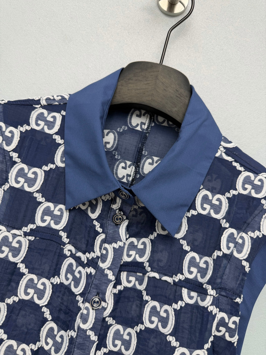 GUCCI 26S SLEEVELESS SHIRT DRESS 420