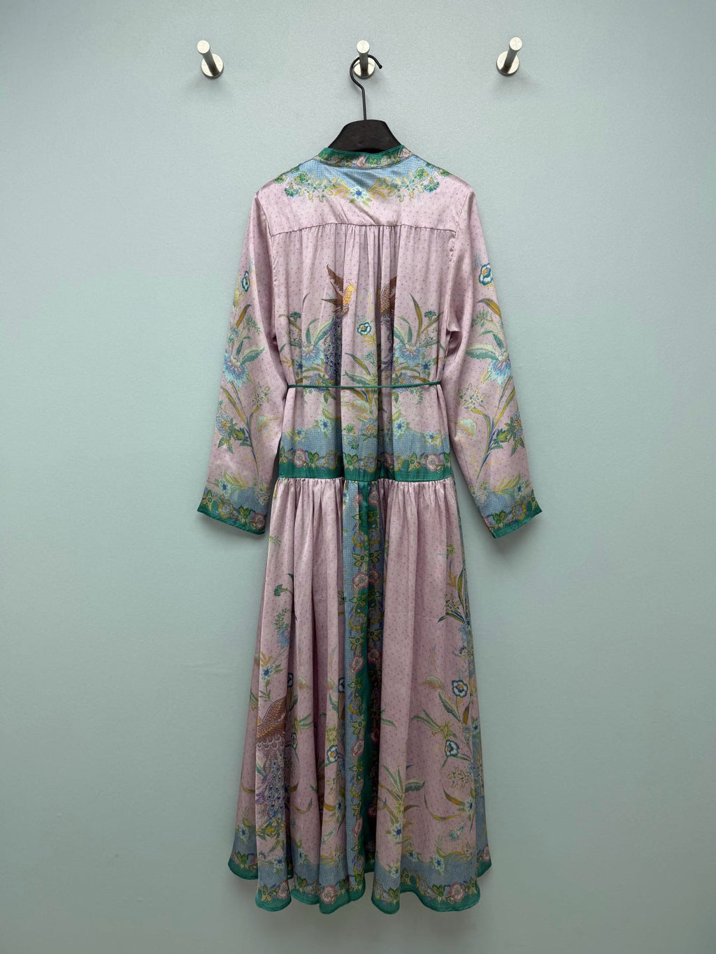 ZIMMERMANN 26 FLORAL PRINT LONG SLEEVE MIDI DRESS STYLE 226