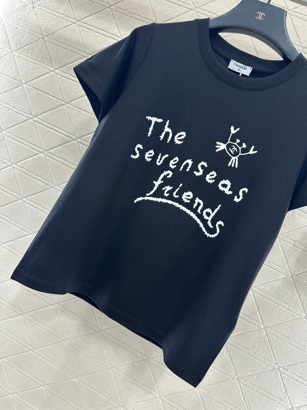 CHANEL 25S CREW NECK T-SHIRT 457