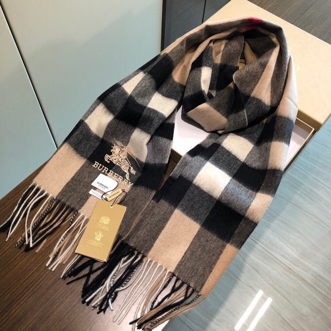 BURBERRY 26S SCARF 180CM IN CASHMERE 156981
