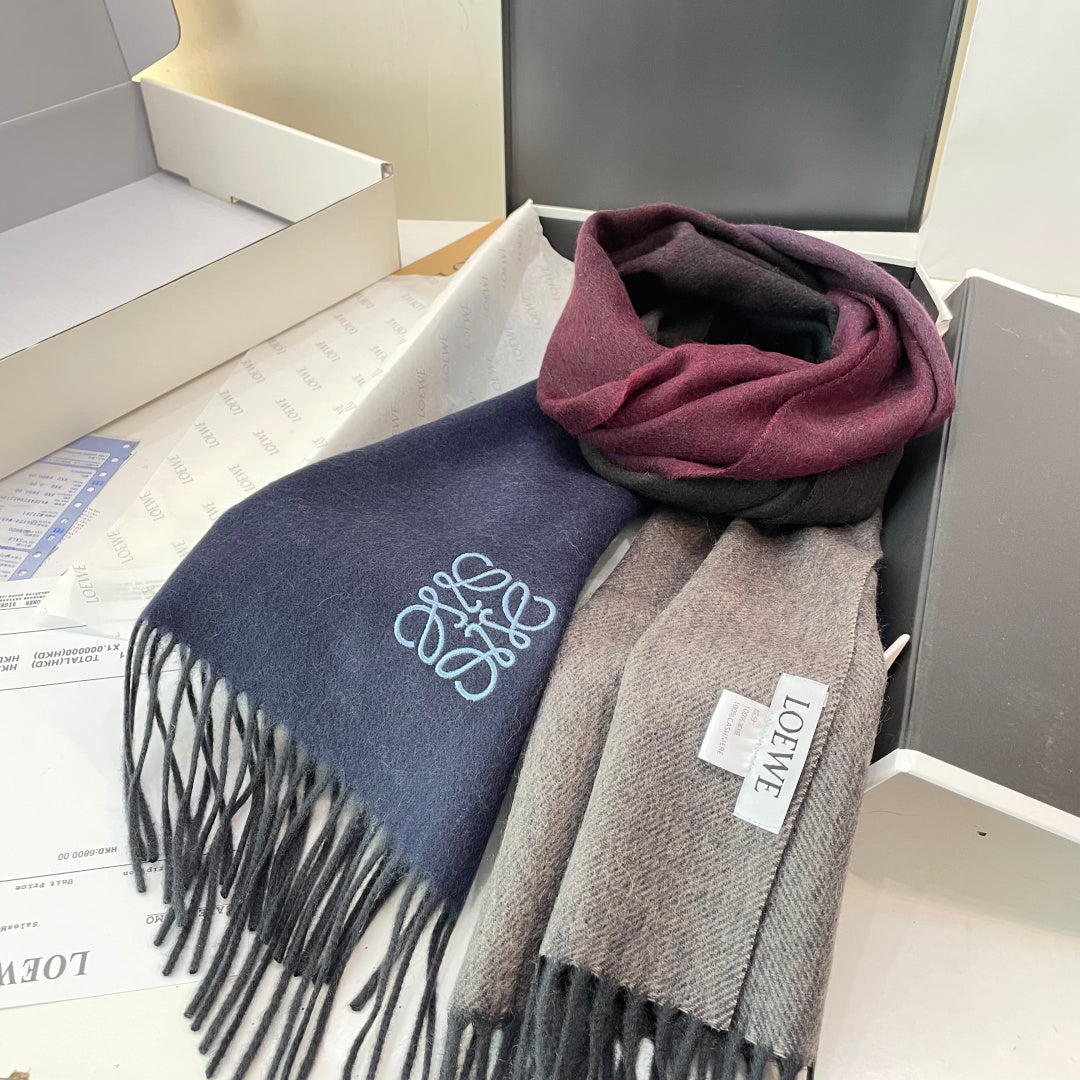 LOEWE 26S SCARF 190 IN CASHMERE 160460
