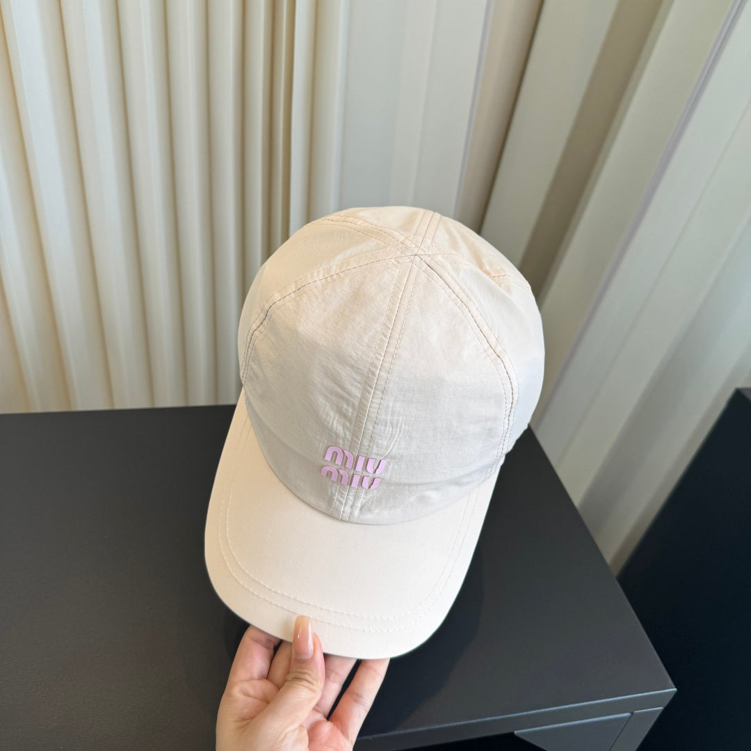 MIUMIU 26S BASEBALL CAP 342216