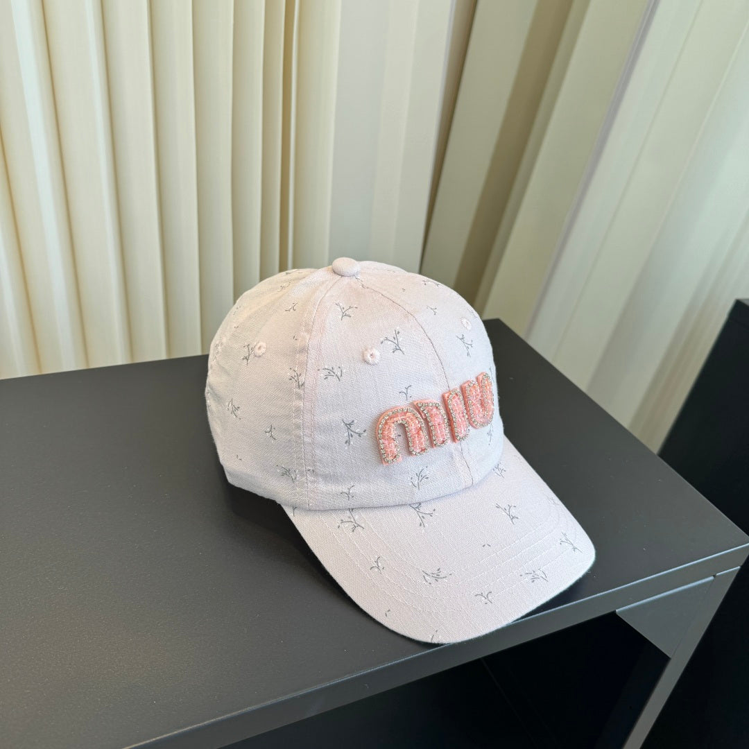 MIUMIU 26S BASEBALL CAP 342232