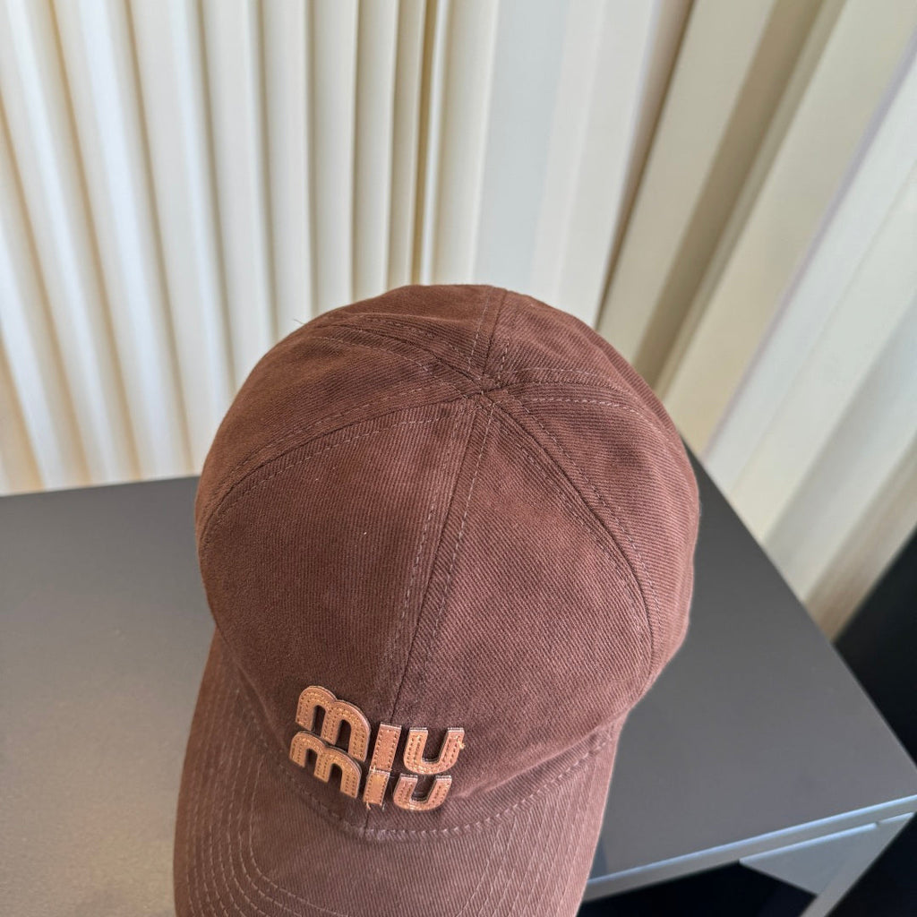 MIUMIU 26S BASEBALL CAP 339458