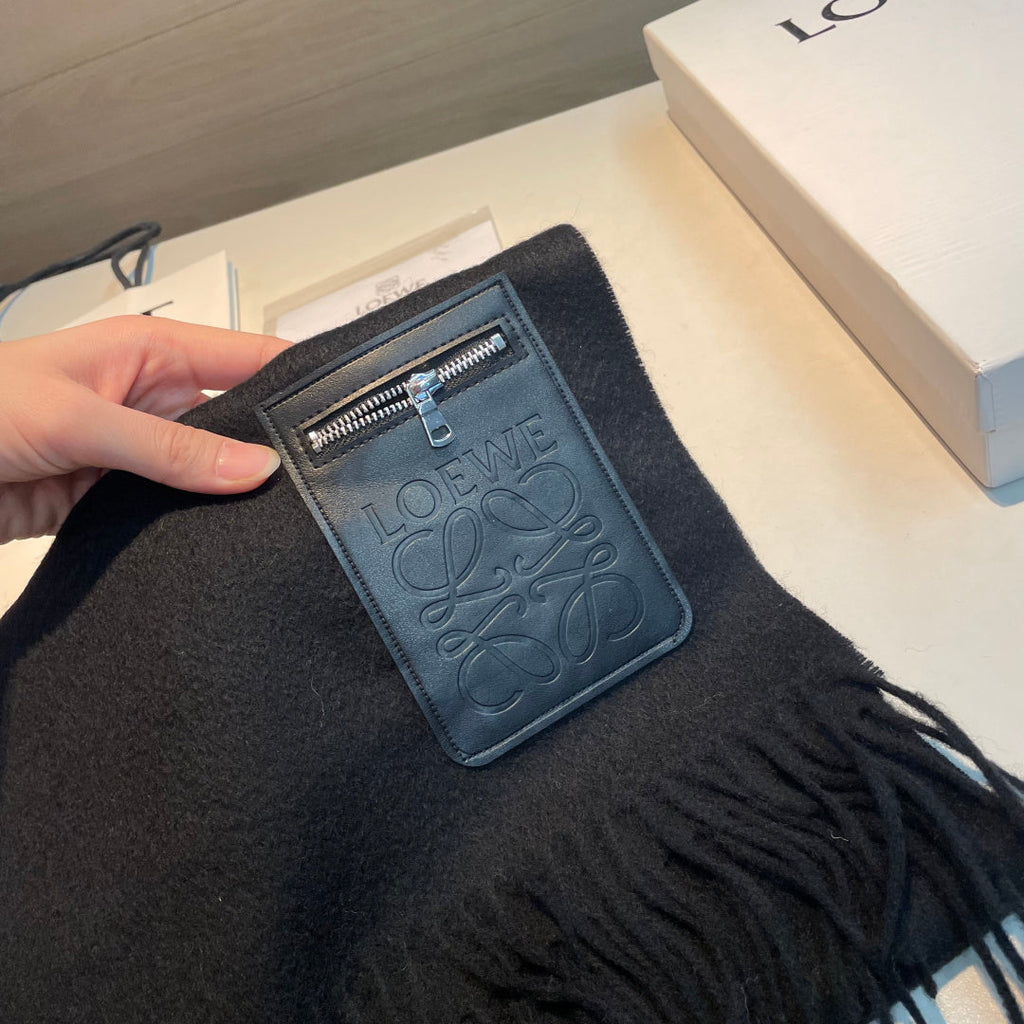 LOEWE 26S SCARF 180 IN CASHMERE WOOL 134611