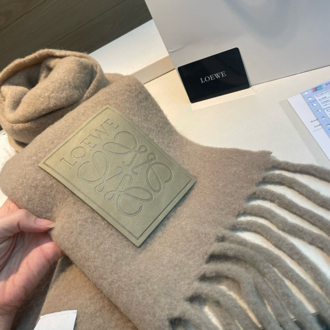 LOEWE 26S SCARF 200 IN WOOL MOHAIR 142599