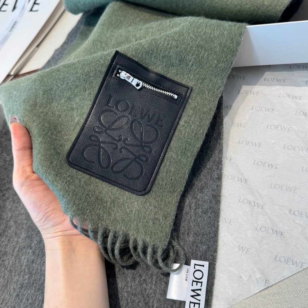 LOEWE 26S SCARF 180 IN CASHMERE WOOL 147441