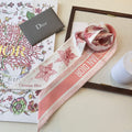 DIOR 26S SCARF 100CM IN SILK 272635