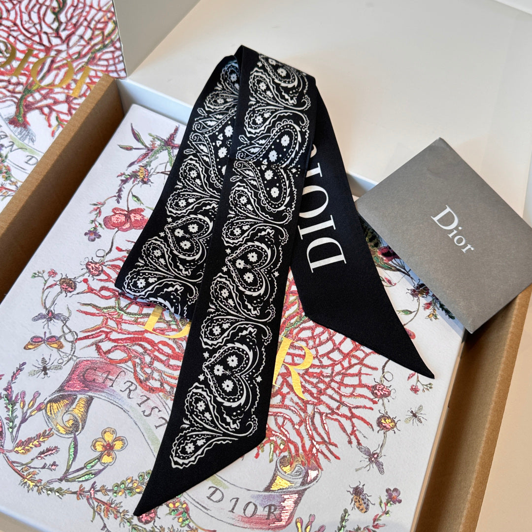 DIOR 26S SCARF 100CM IN SILK 302946