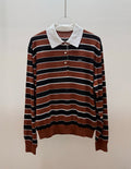 PRADA 26S STRIPED LONG-SLEEVE KNIT SWEATER 1058