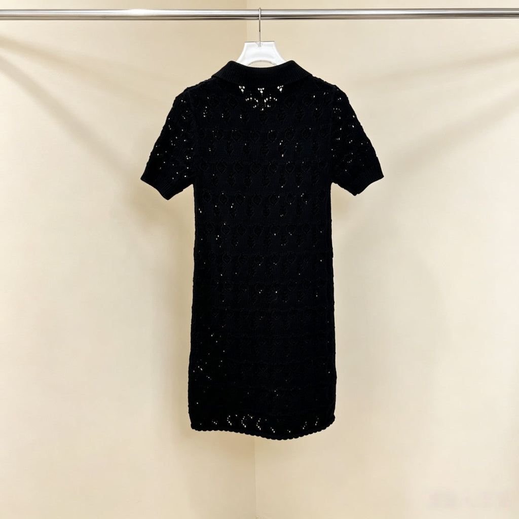 CELINE 26S LACE KNIT DRESS 447