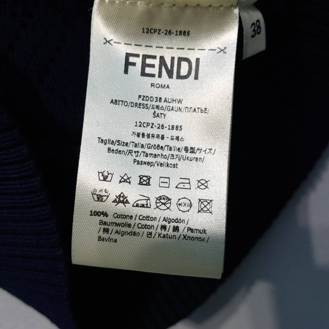 FENDI 26S SHORT SLEEVE POLO SHIRT 018