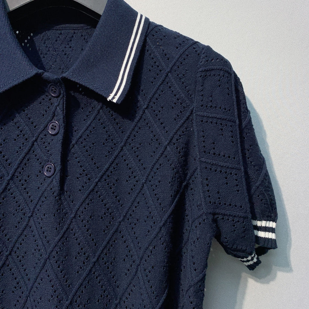 FENDI 26S SHORT SLEEVE POLO SHIRT 018