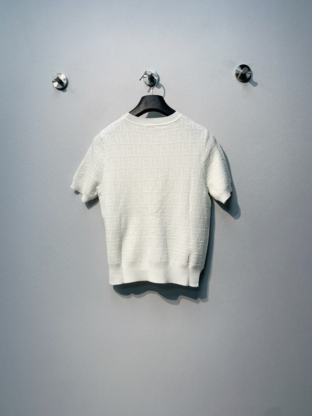 FENDI 26S SHORT SLEEVE KNIT T-SHIRT 014
