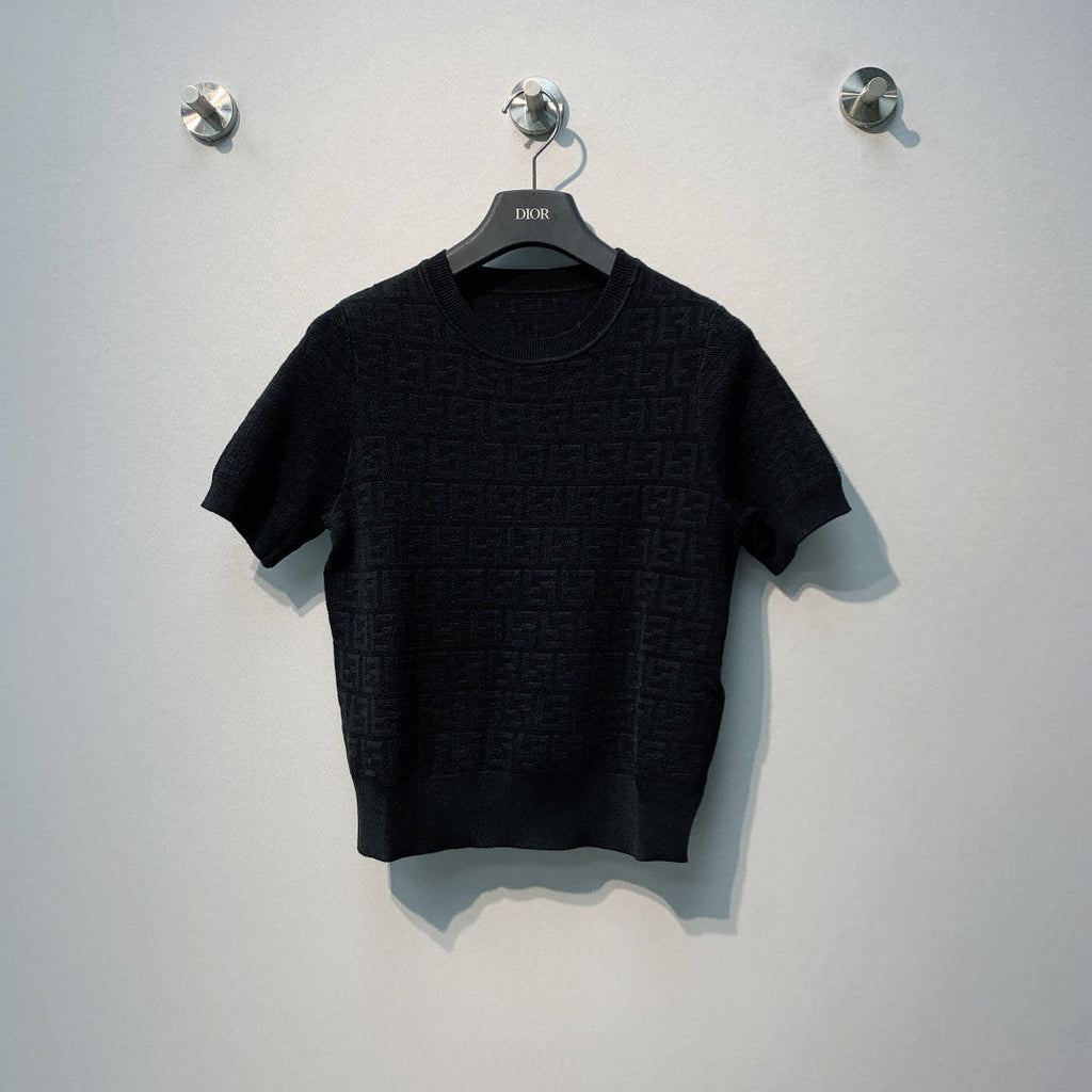 FENDI 26S SHORT SLEEVE KNIT T-SHIRT 013