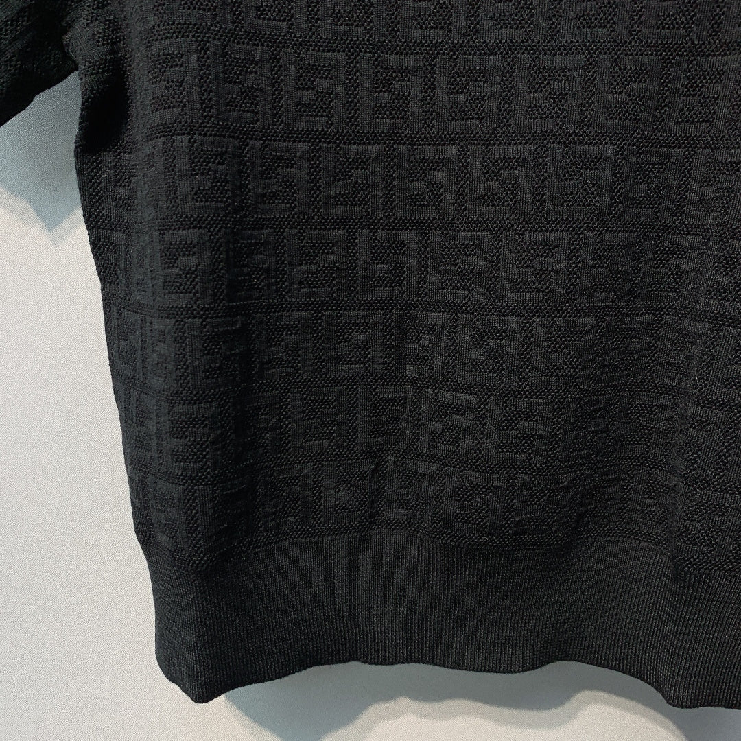 FENDI 26S SHORT SLEEVE KNIT T-SHIRT 013