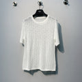 FENDI 26S SHORT SLEEVE KNIT T-SHIRT 011