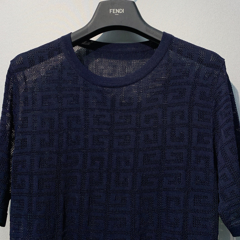 FENDI 26S SHORT SLEEVE KNIT T-SHIRT 010