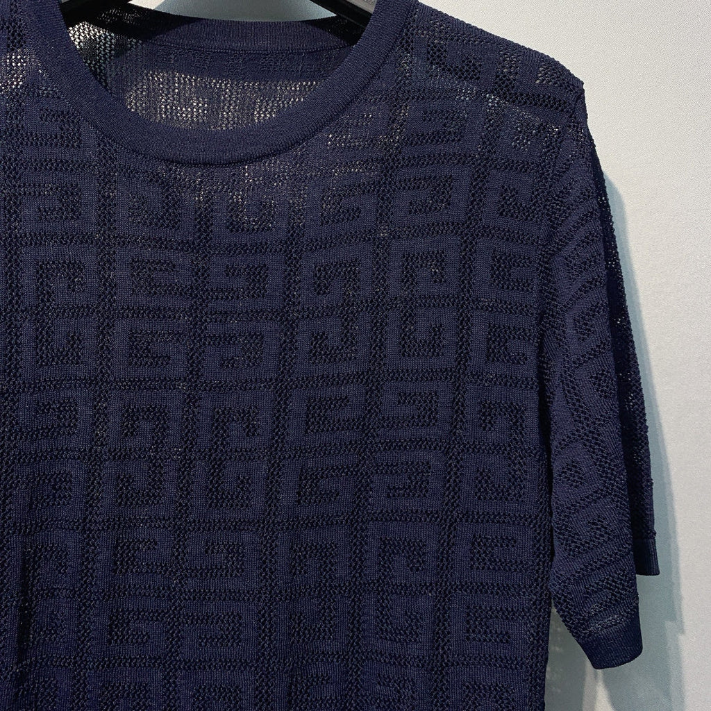 FENDI 26S SHORT SLEEVE KNIT T-SHIRT 010