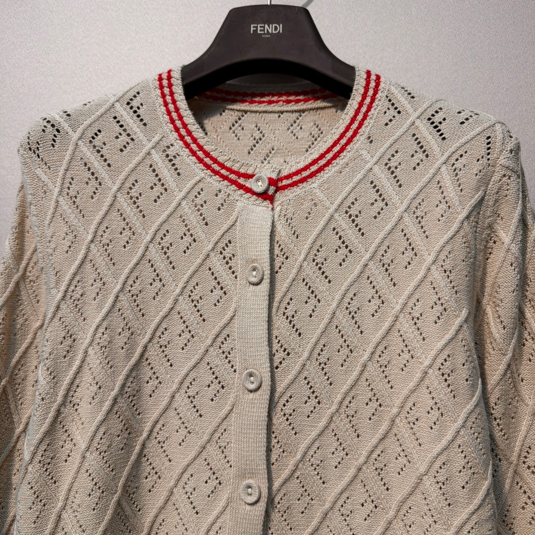 FENDI 26S KNIT CARDIGAN 005