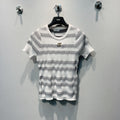 CHANEL 26S KNIT SHORT SLEEVE T-SHIRT STYLE 1282