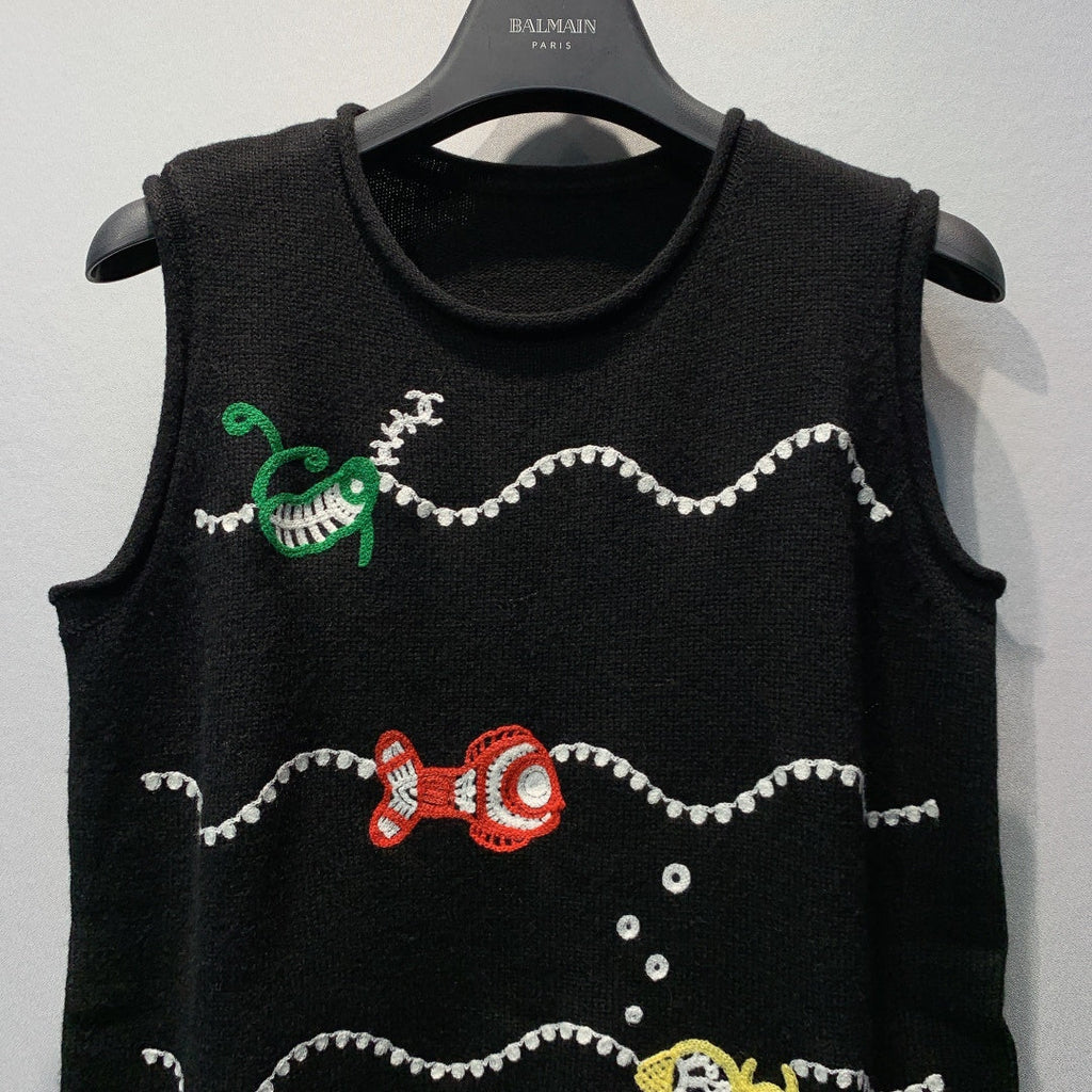 CHANEL 26S SLEEVELESS KNIT TOP 1427