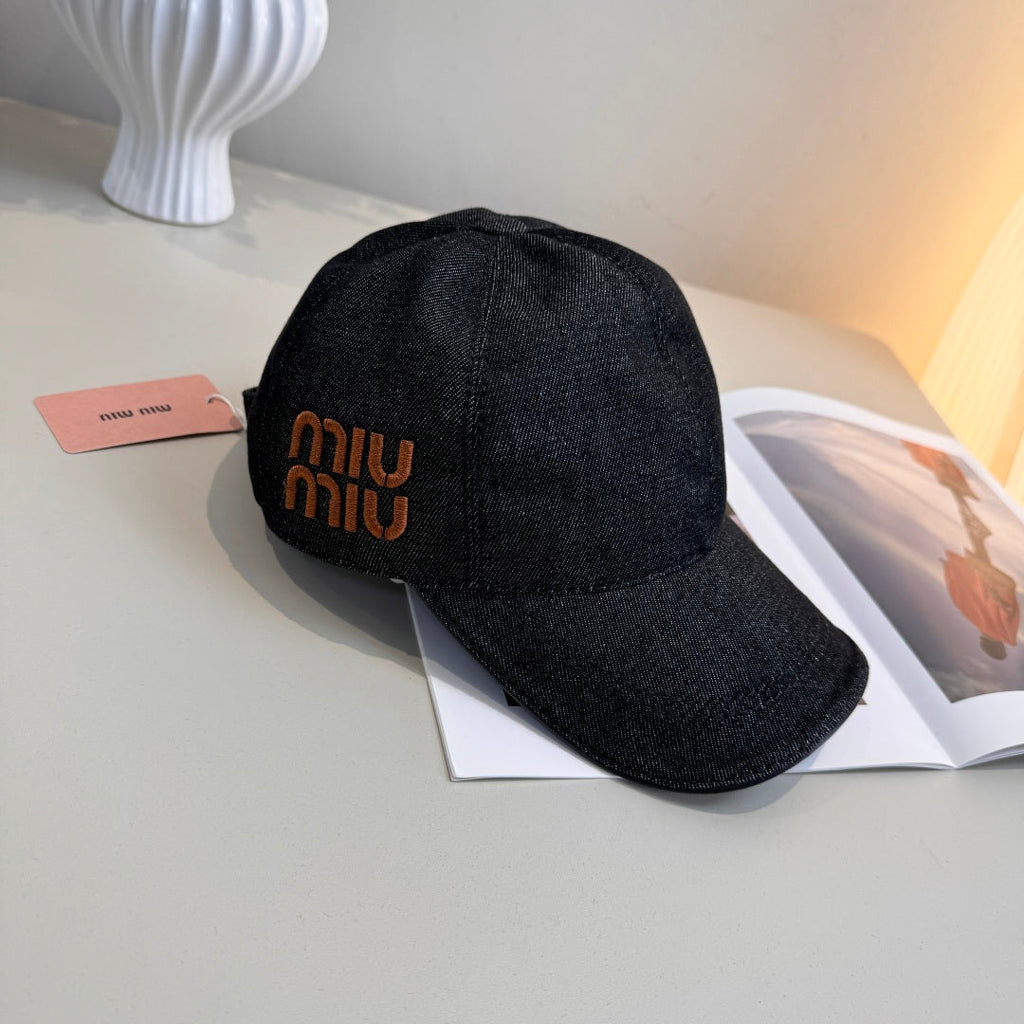 MIUMIU 26S BASEBALL CAP 343797