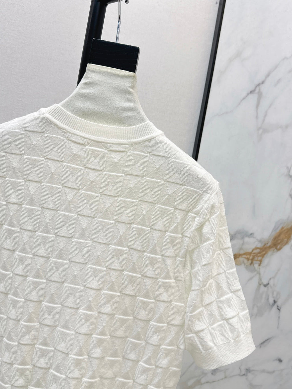 HERMES 26S SHORT SLEEVE SWEATER 544