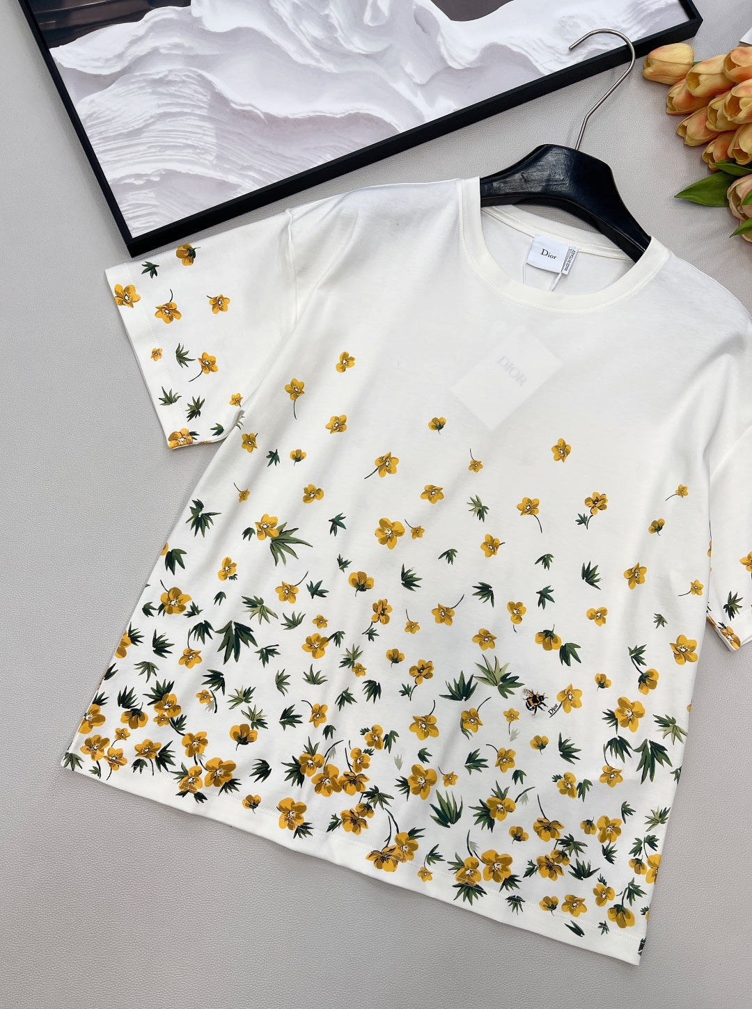 DIOR 26S SHORT-SLEEVE CREW-NECK T-SHIRT 1097
