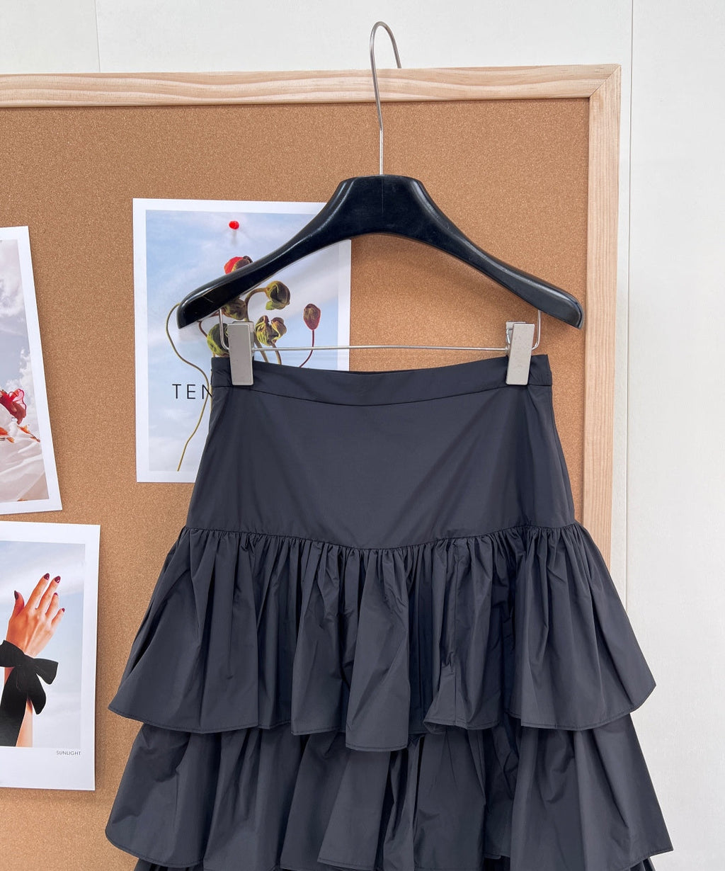 VALENTINO 26S TIERED MINI SKIRT 224