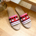 FLAT SLIDE IN COLORFUL CANVAS 2 CM