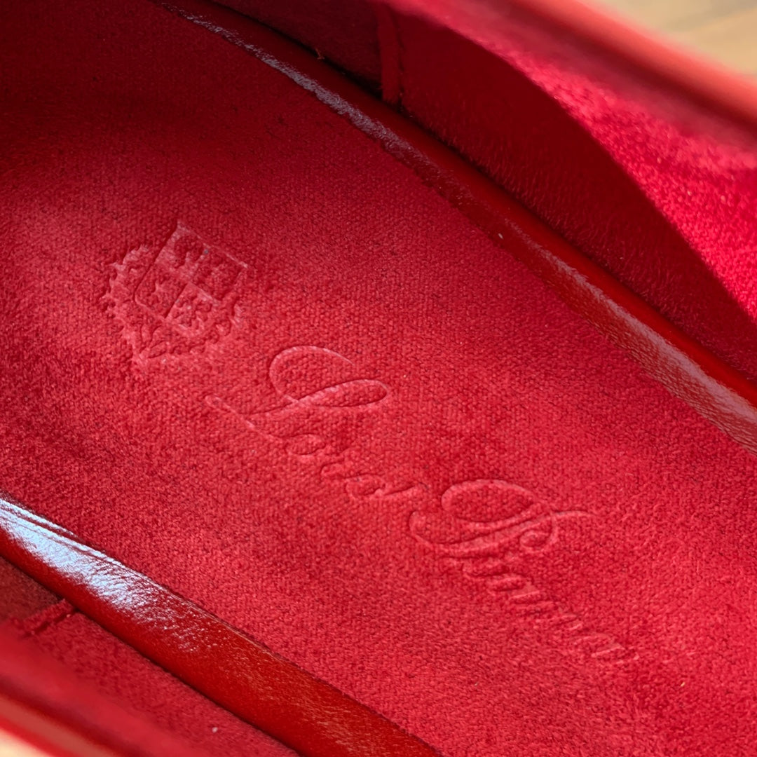LP 26S BALLET FLATS IN RED CALFSKIN