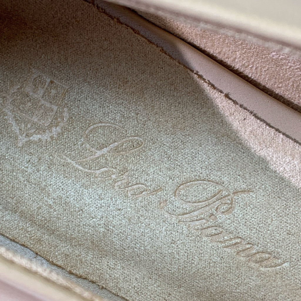 LP 26S BALLET FLATS IN BEIGE CALFSKIN