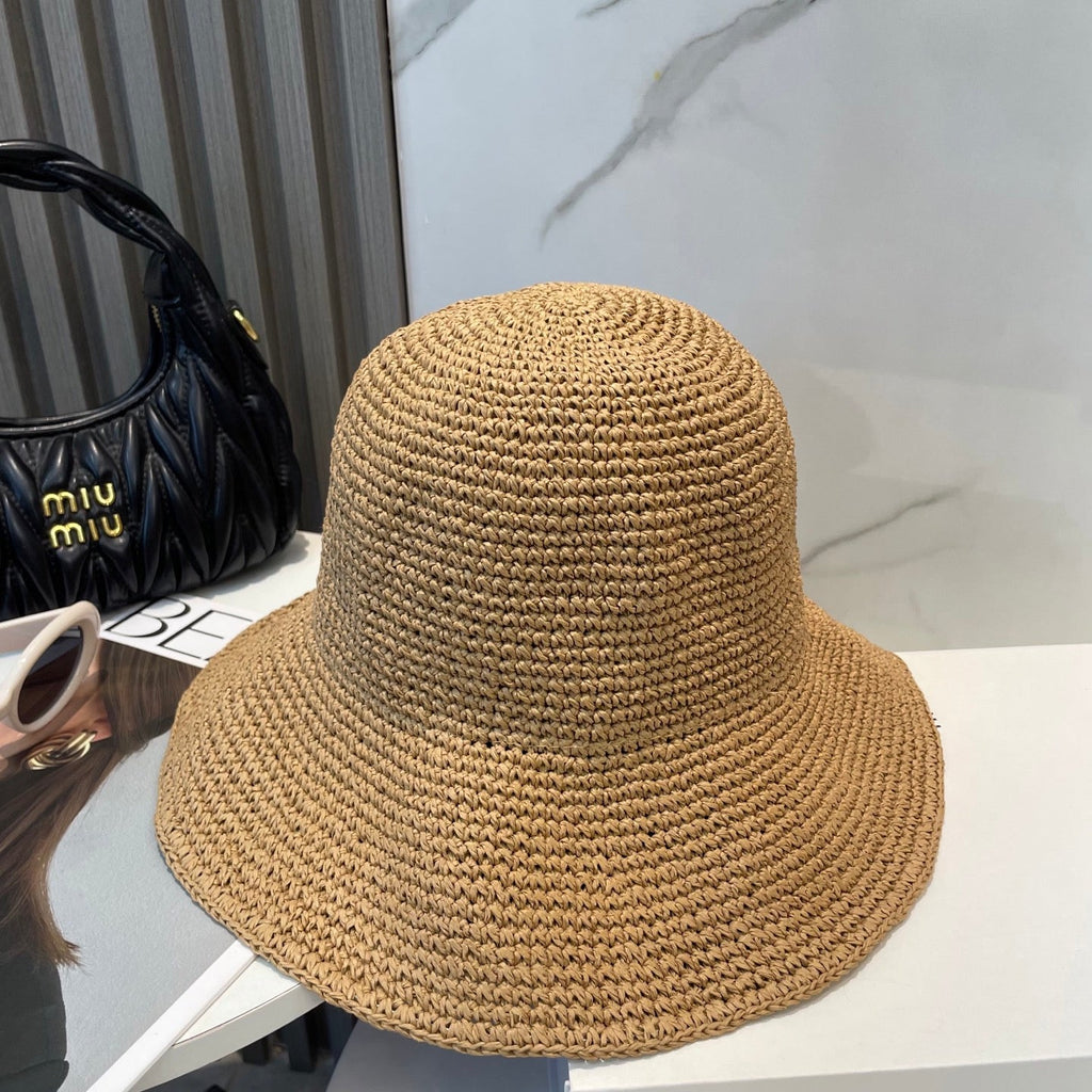MIUMIU 26S WOVEN BUCKET HAT 339650