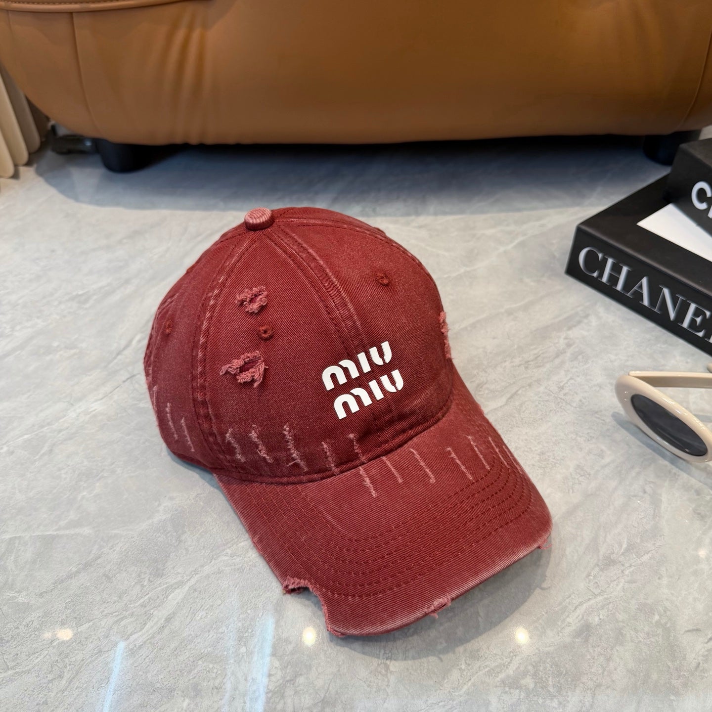MIUMIU 26S BASEBALL CAP 342402