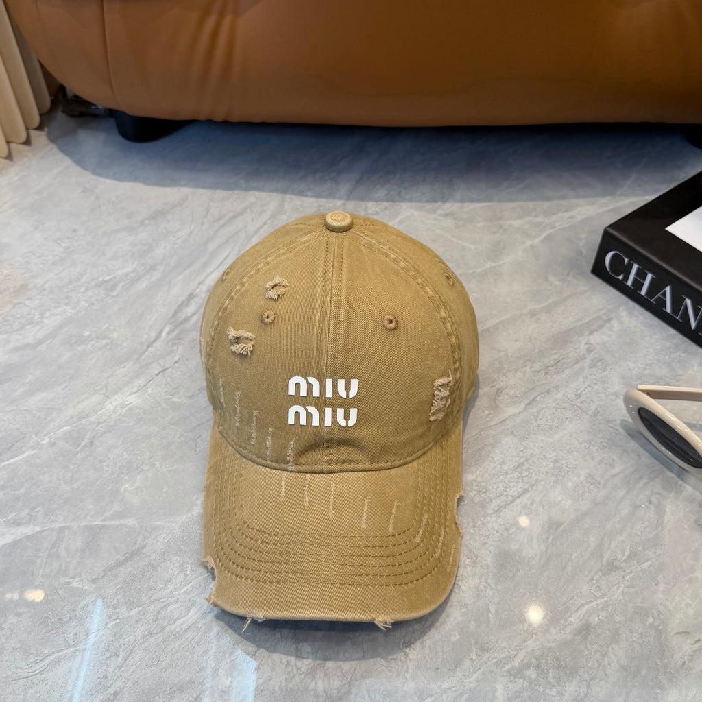 MIUMIU 26S BASEBALL CAP 342401