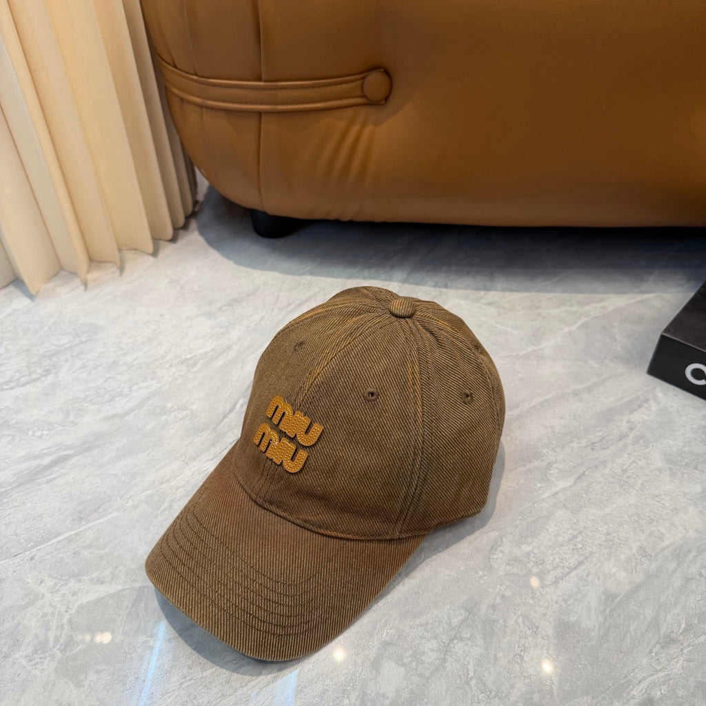 MIUMIU 26S BASEBALL CAP 340652
