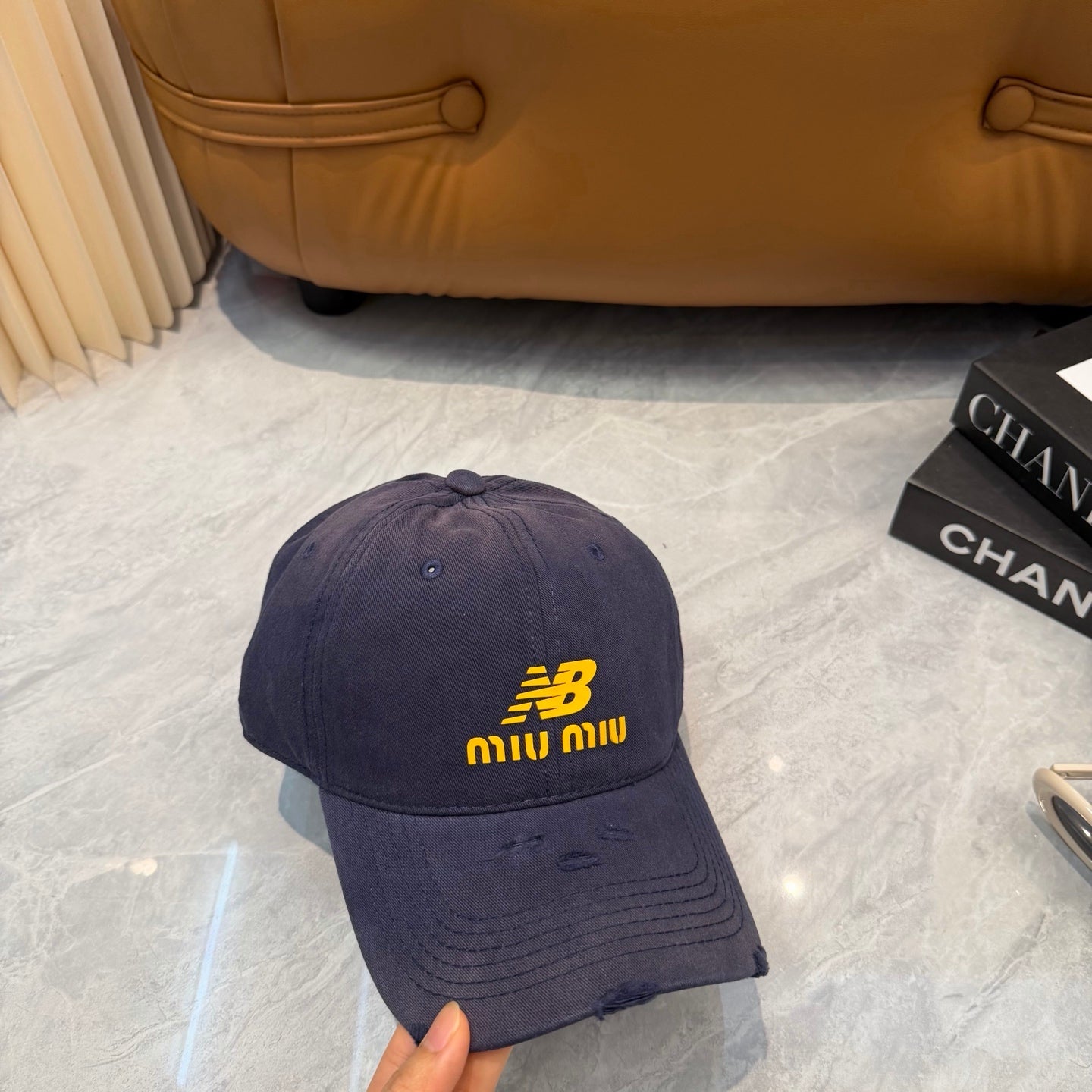 MIUMIU 26S BASEBALL CAP 342434