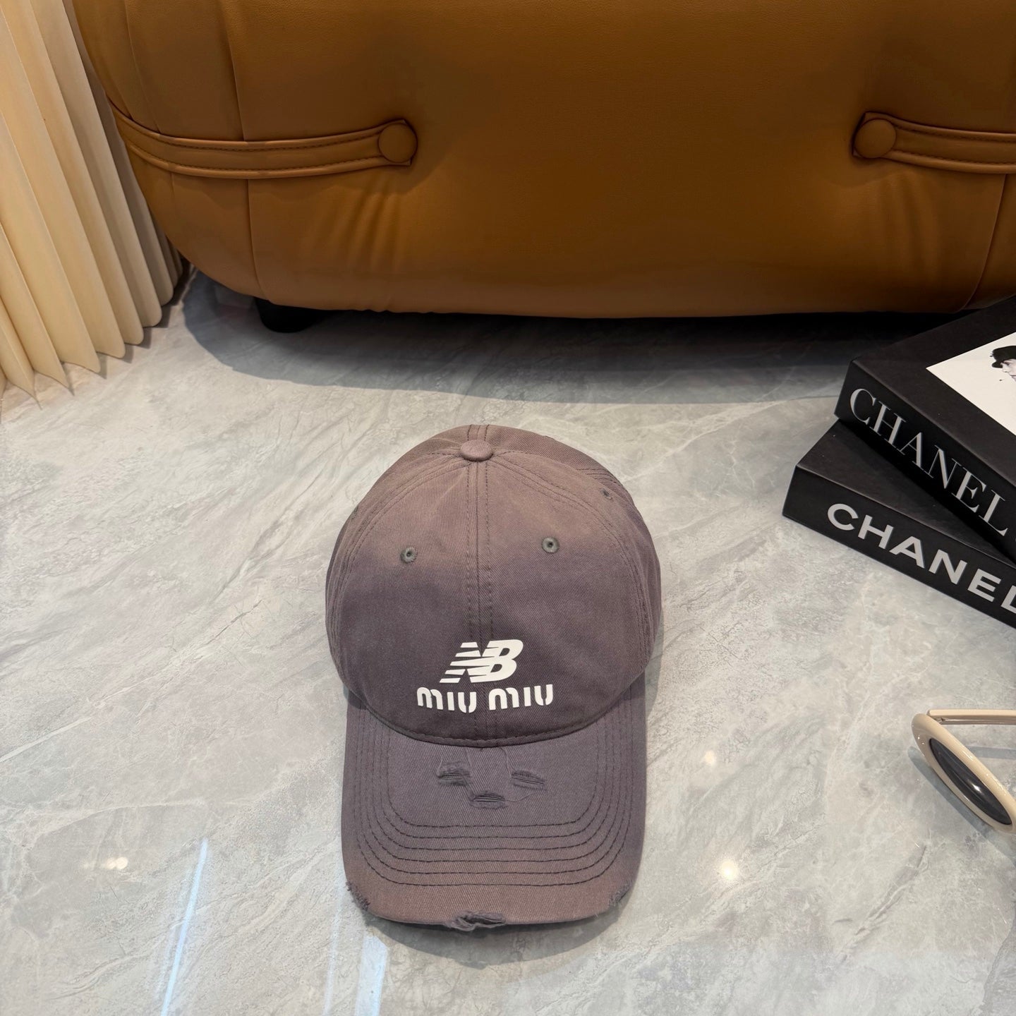 MIUMIU 26S BASEBALL CAP 342435