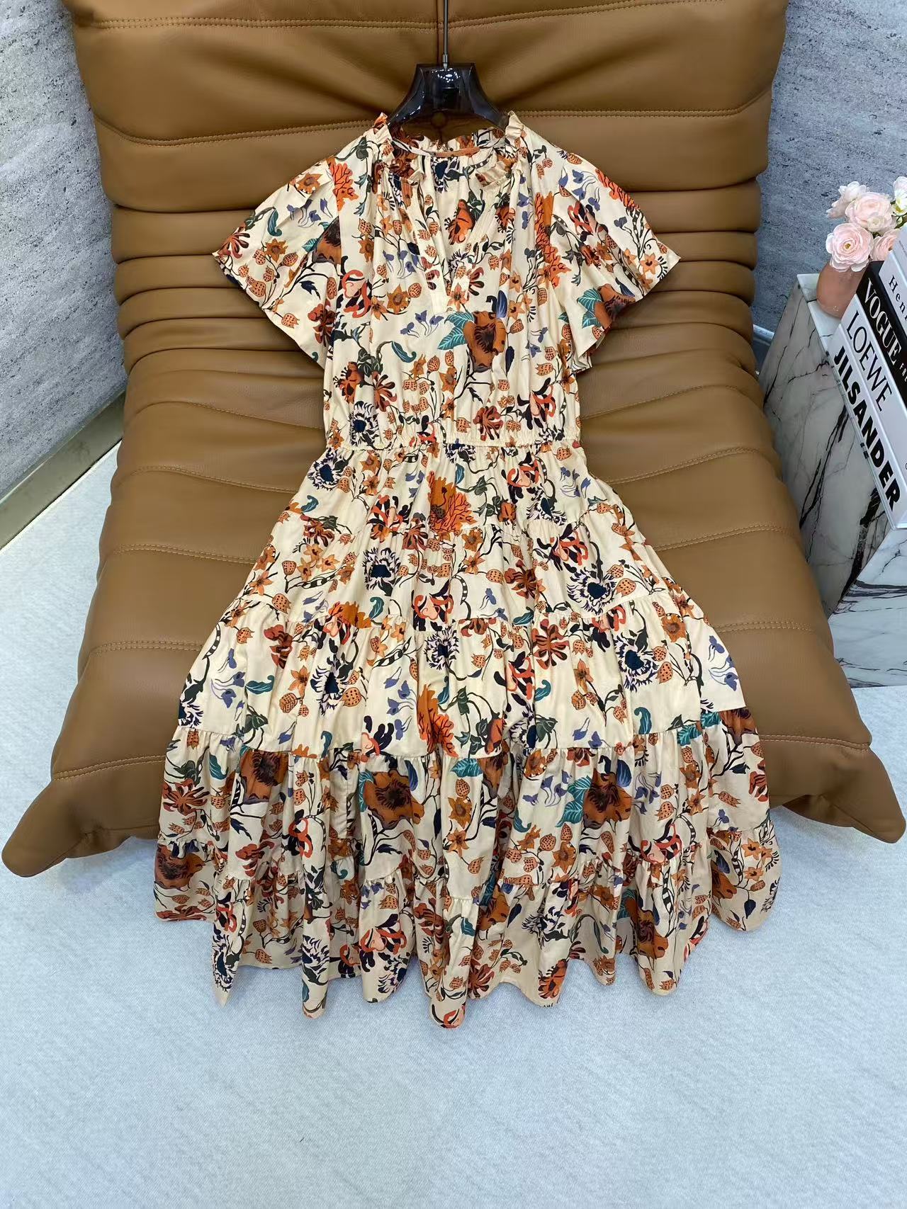CHANEL 26S PATTERNED DRESS 1474