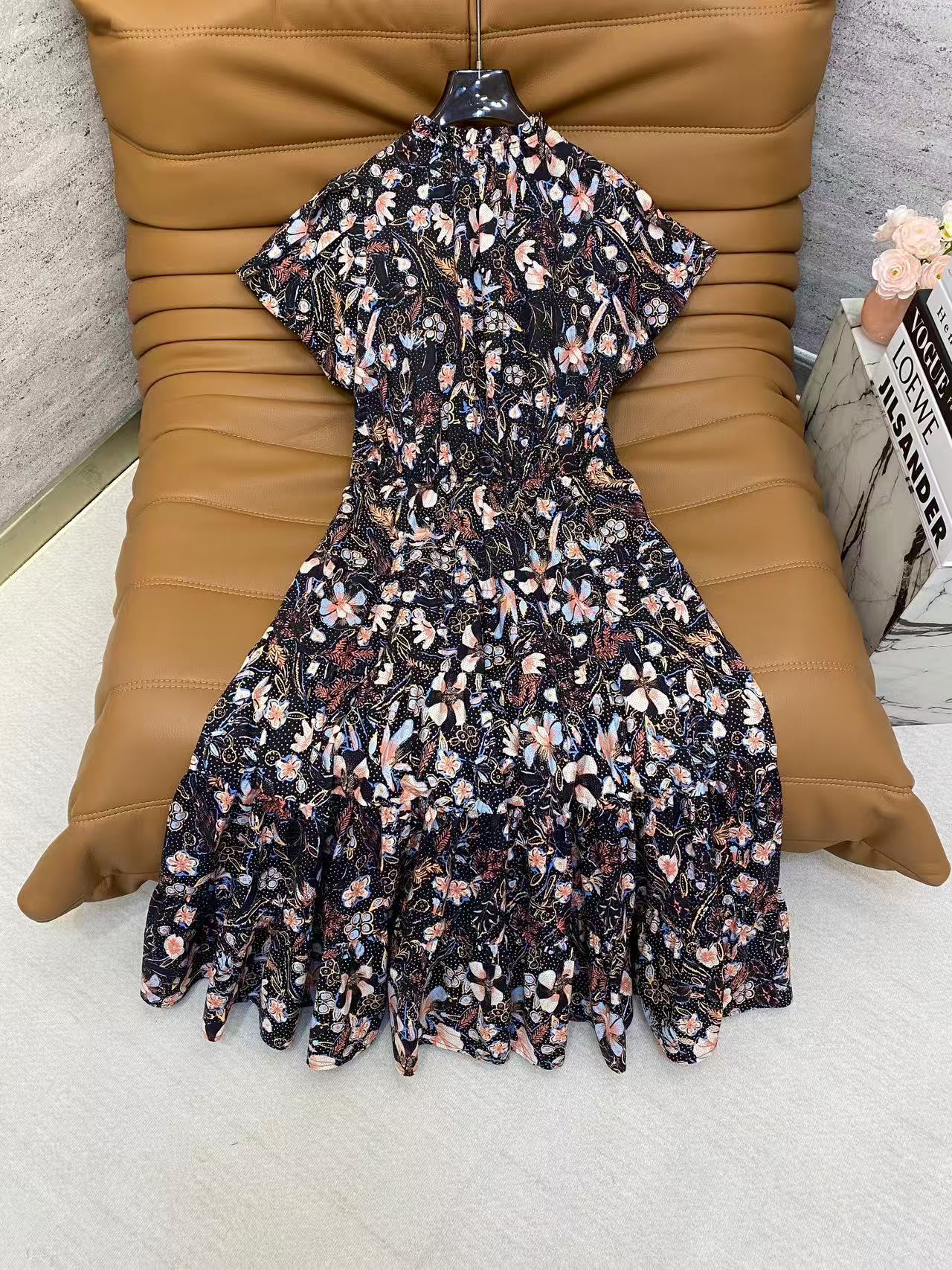CHANEL 26S PATTERNED DRESS 1473