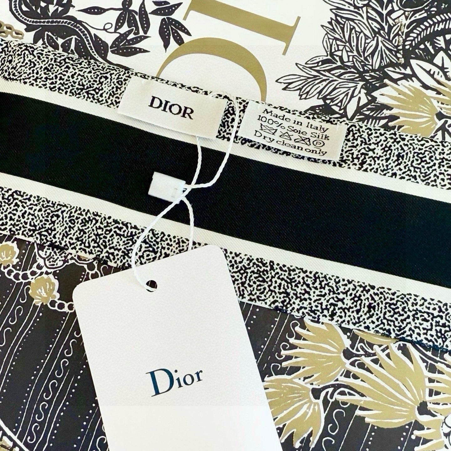 DIOR 26S SCARF 100CM IN SILK 293700