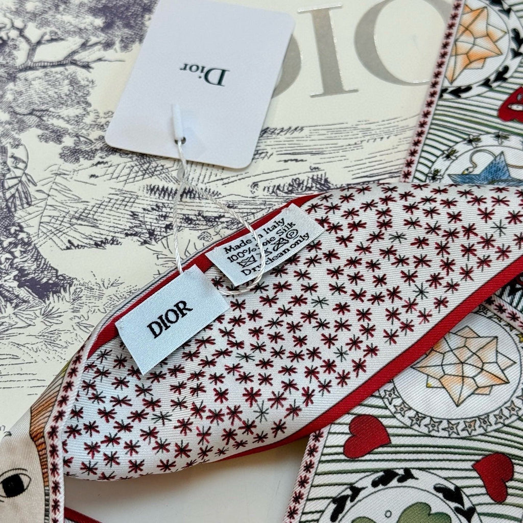 DIOR 26S SCARF 105CM IN SILK 298065