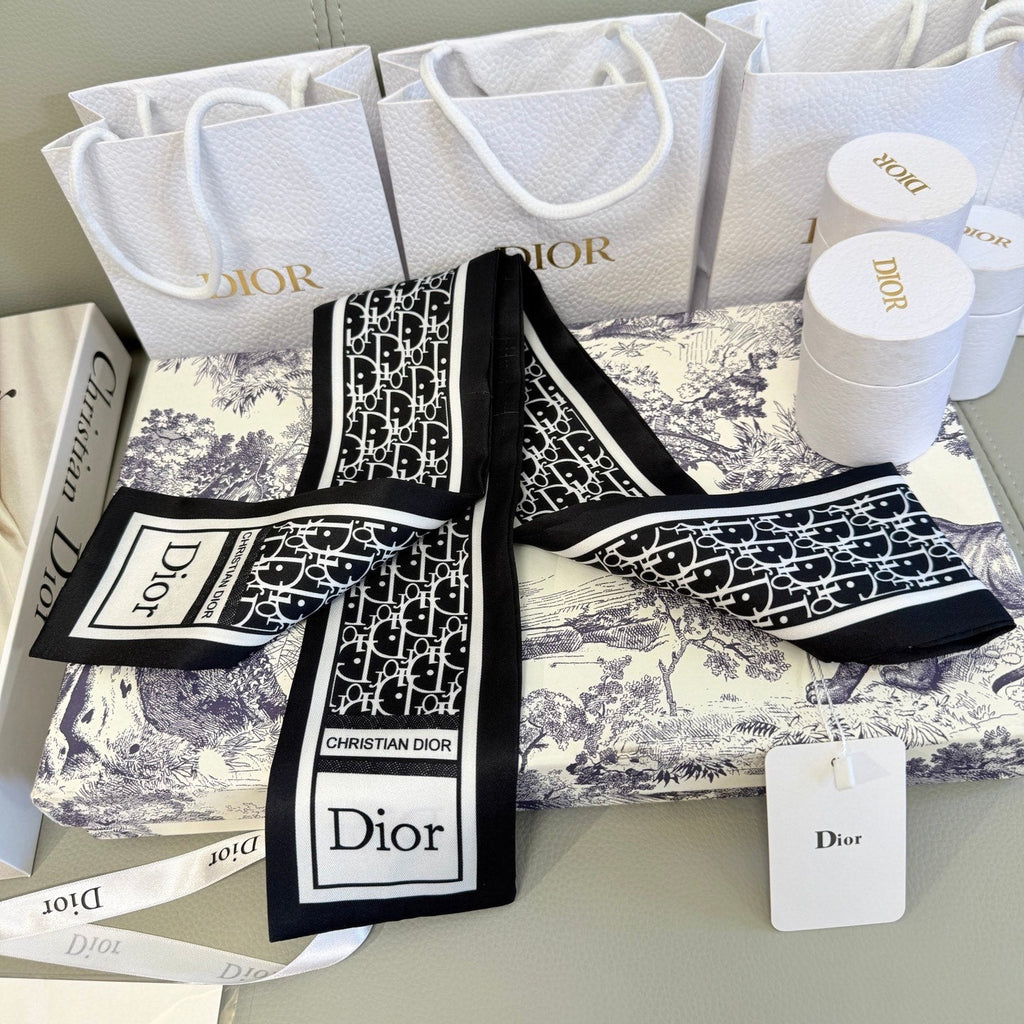 DIOR 26S SCARF 100CM IN SILK 316475