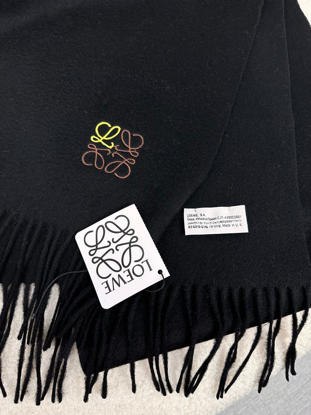LOEWE 26S SCARF 180 IN CASHMERE 126265