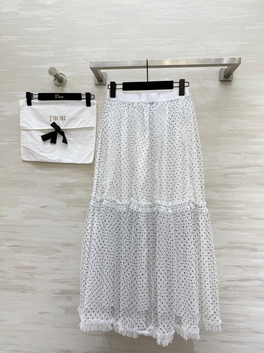 DIOR 25S LONG TULLE SKIRT STYLE 026