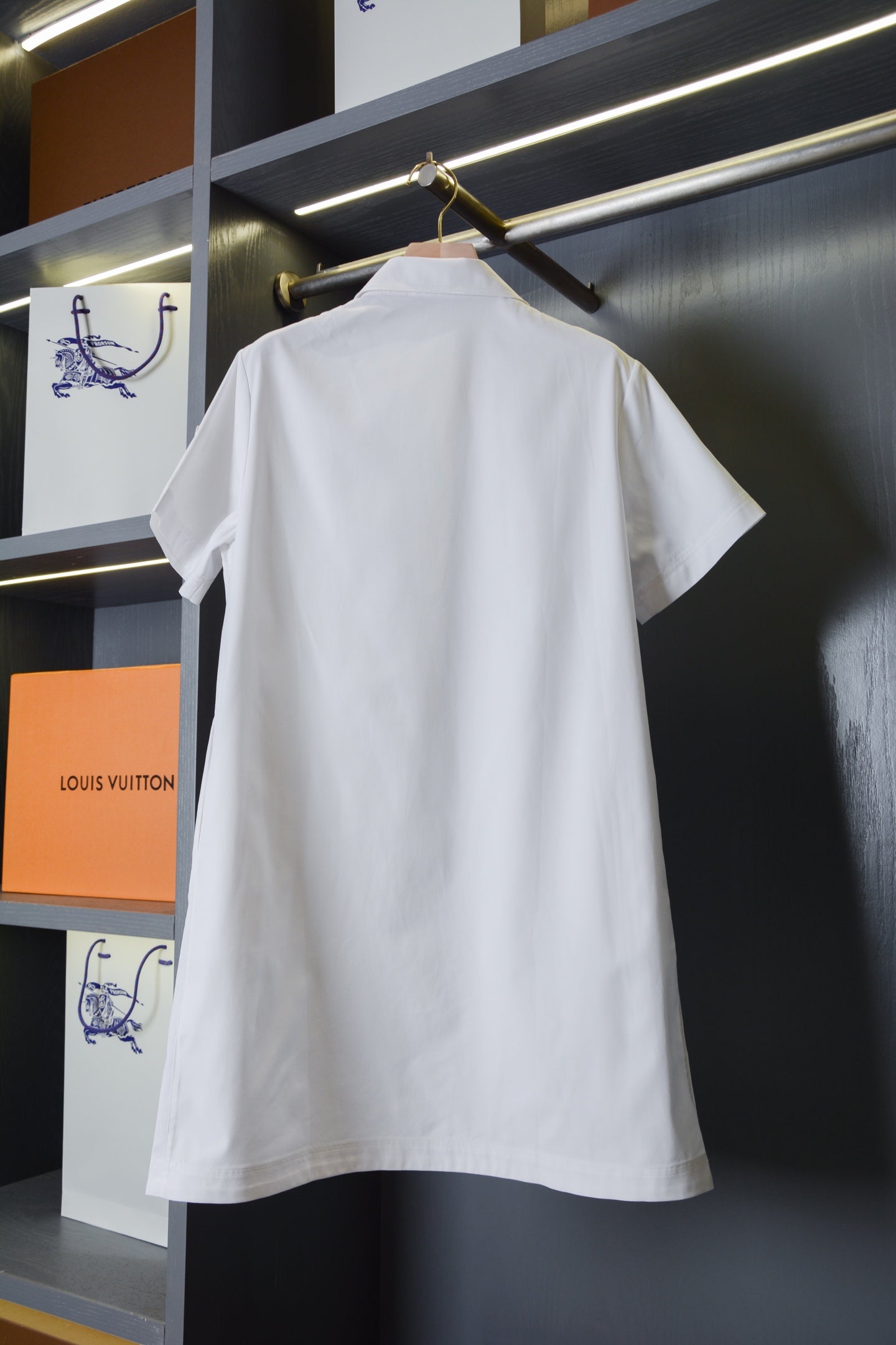 MONCLER 26S SHIRT DRESS 604